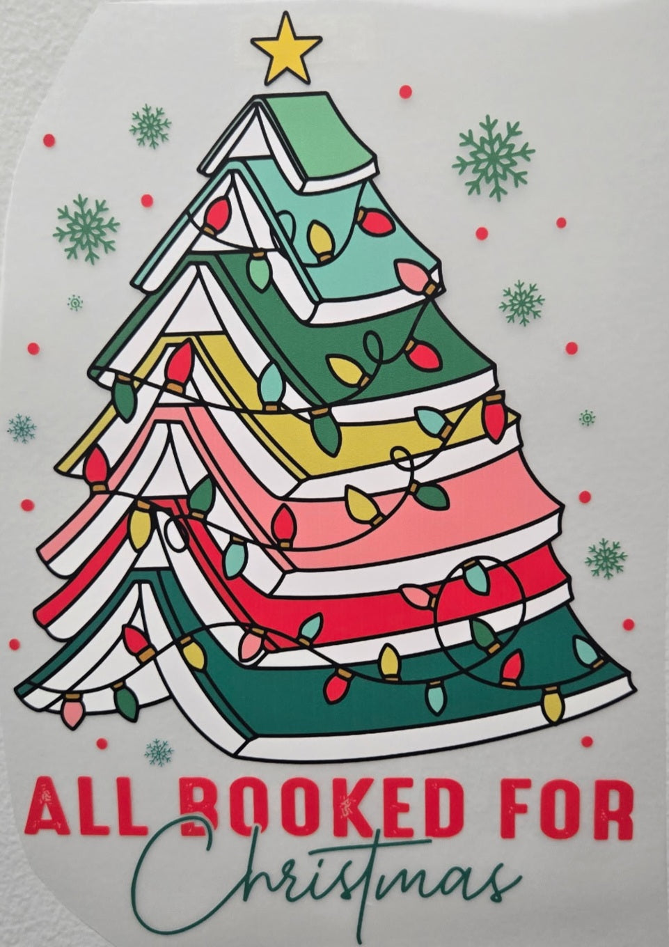 Christmas/Winter DTF transfers