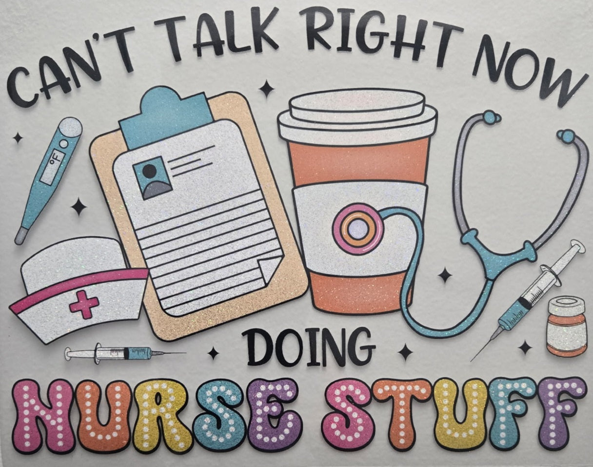 Medical field DTF transfers