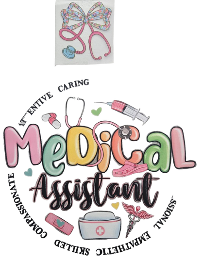 Medical field DTF transfers
