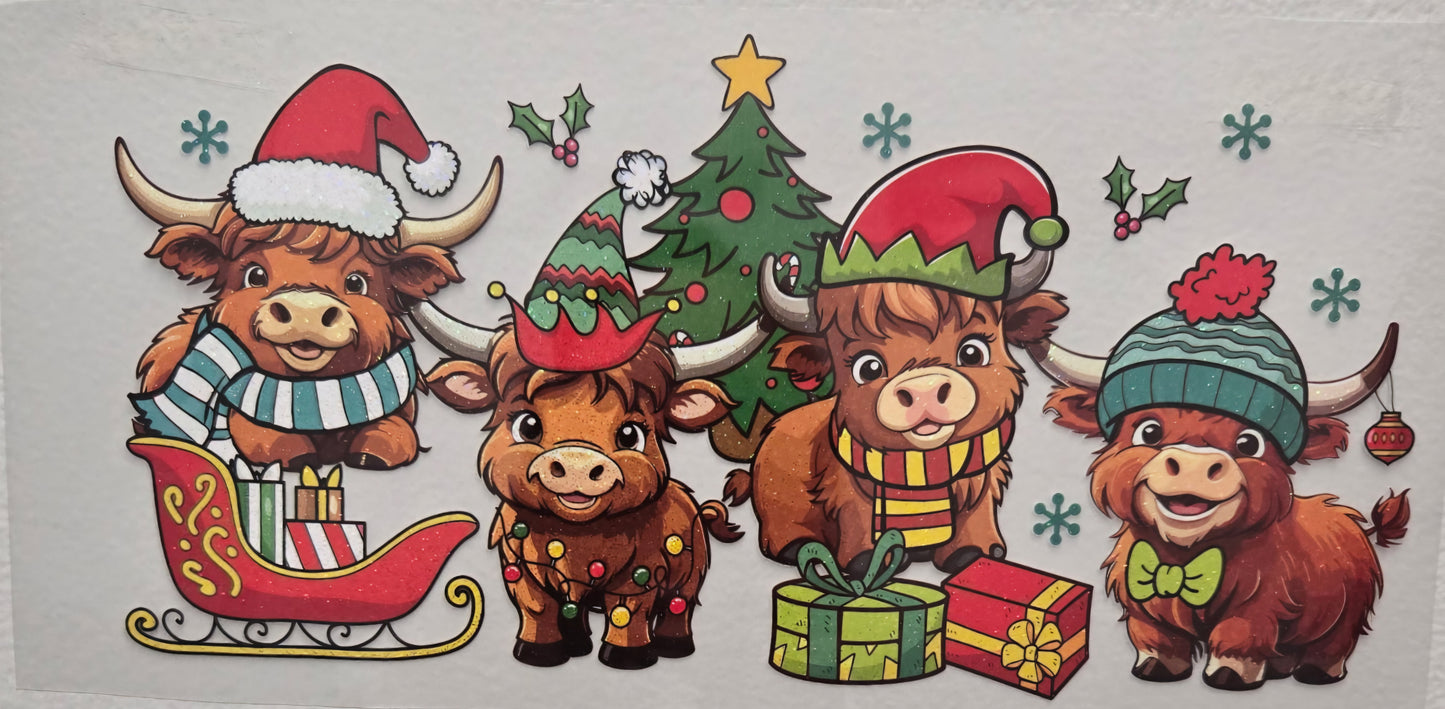 Christmas/Winter DTF transfers