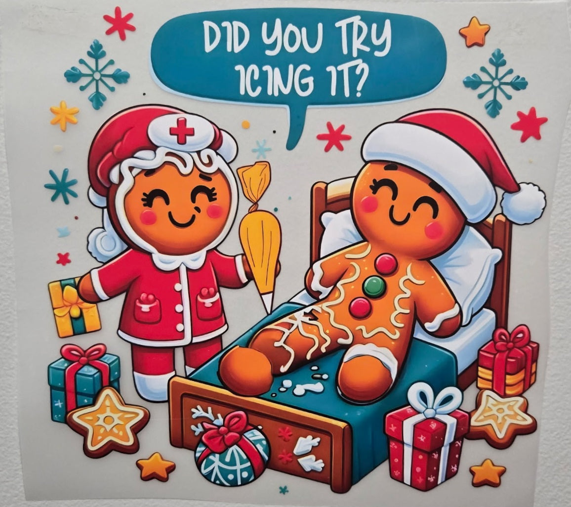 Christmas/Winter DTF transfers