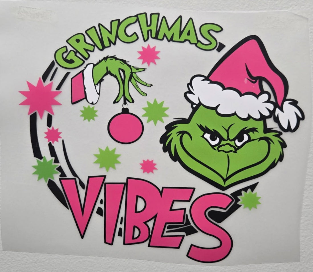 Christmas/Winter DTF transfers