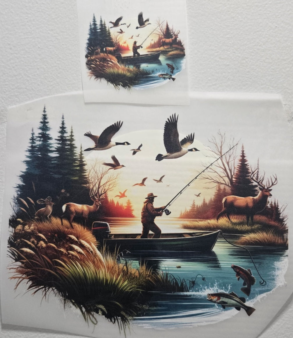 Hunting/fishing & loving everyday DTF transfers