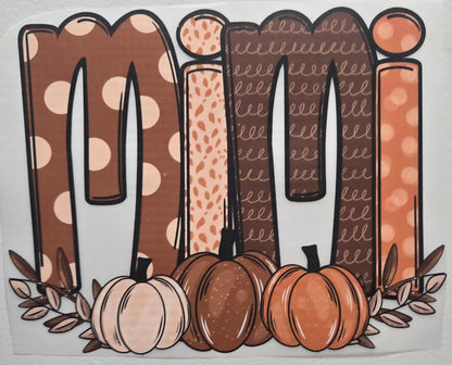 Fall/Halloween DTF Transfers