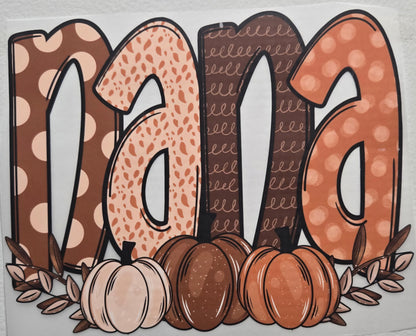 Fall/Halloween DTF Transfers