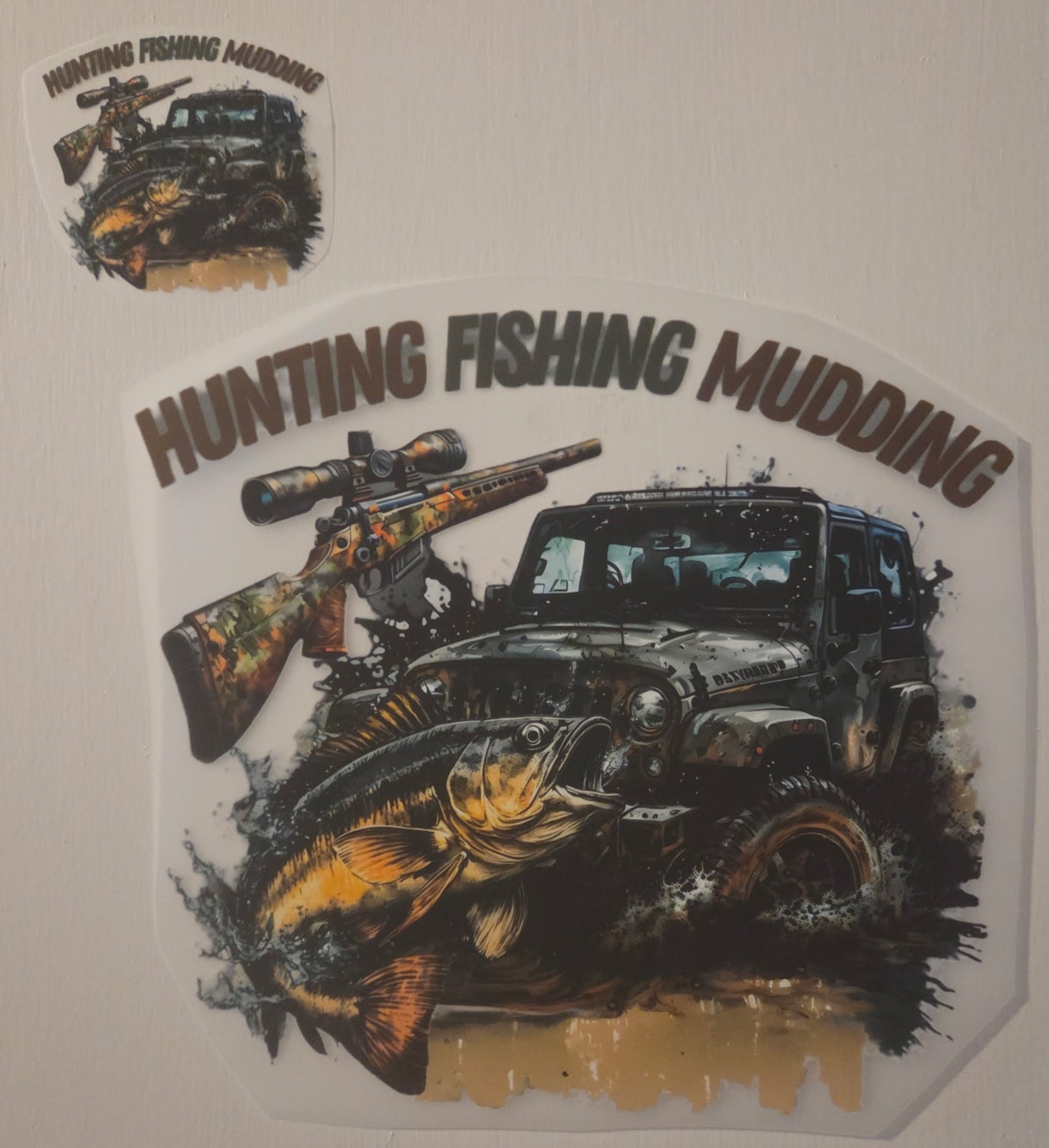 Hunting/fishing & loving everyday DTF transfers