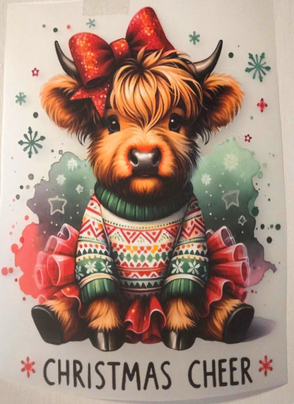 Christmas/Winter DTF transfers