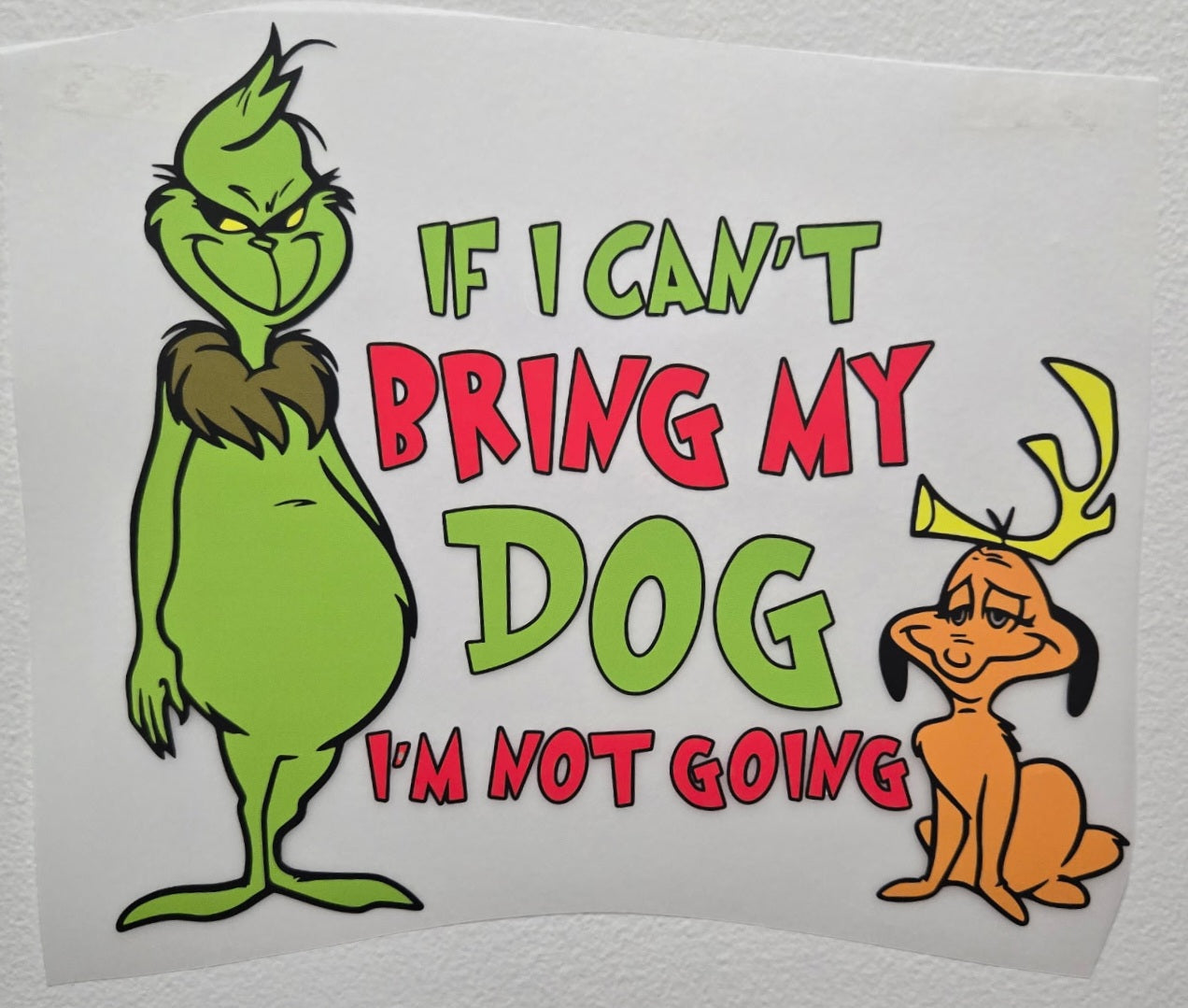 Christmas/Winter DTF transfers