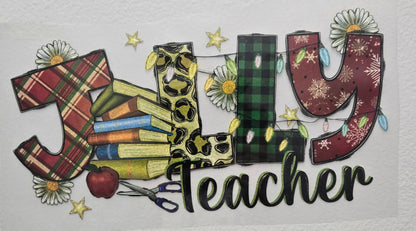 Christmas/Winter DTF transfers