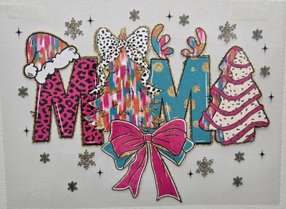 Christmas/Winter DTF transfers