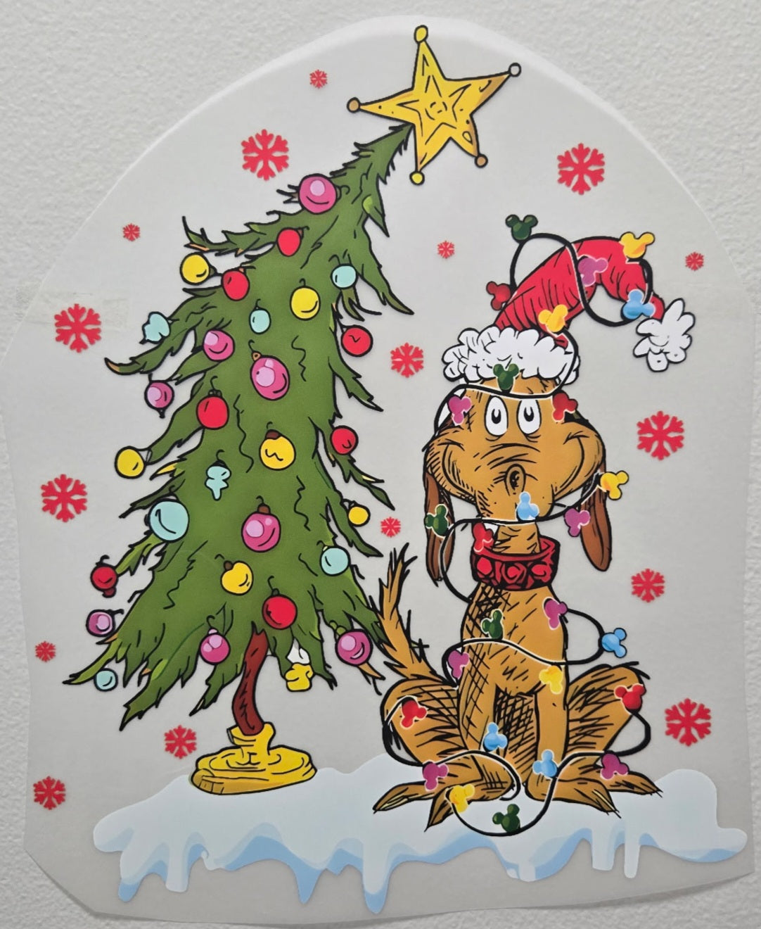 Christmas/Winter DTF transfers