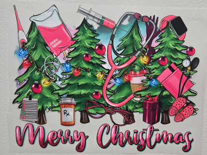 Christmas/Winter DTF transfers