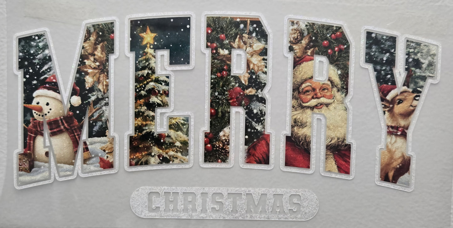 Christmas/Winter DTF transfers