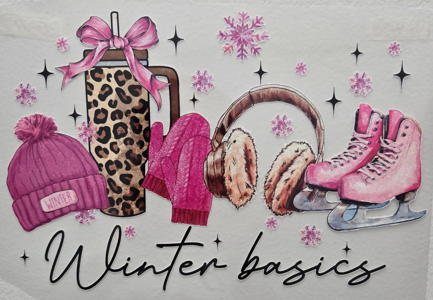 Christmas/Winter DTF transfers