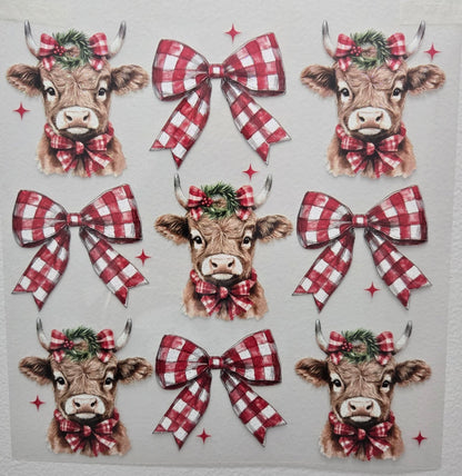 Christmas/Winter DTF transfers