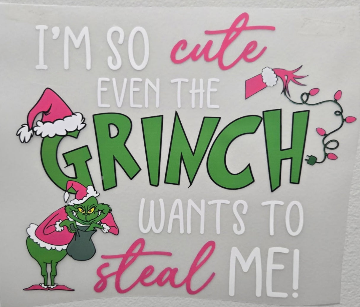 Christmas/Winter DTF transfers