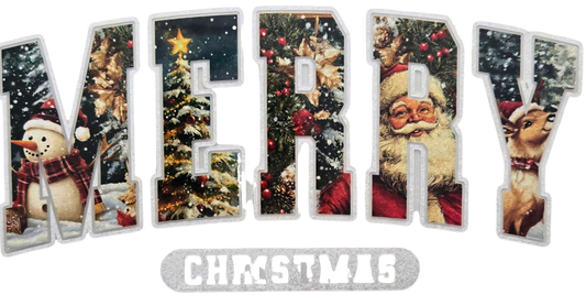 Christmas/Winter DTF transfers