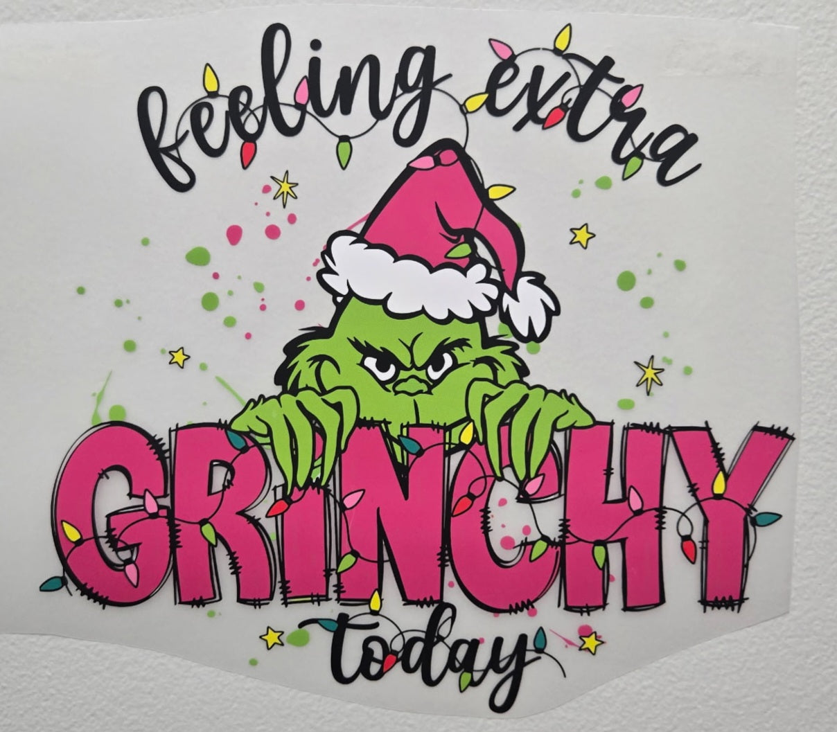 Christmas/Winter DTF transfers