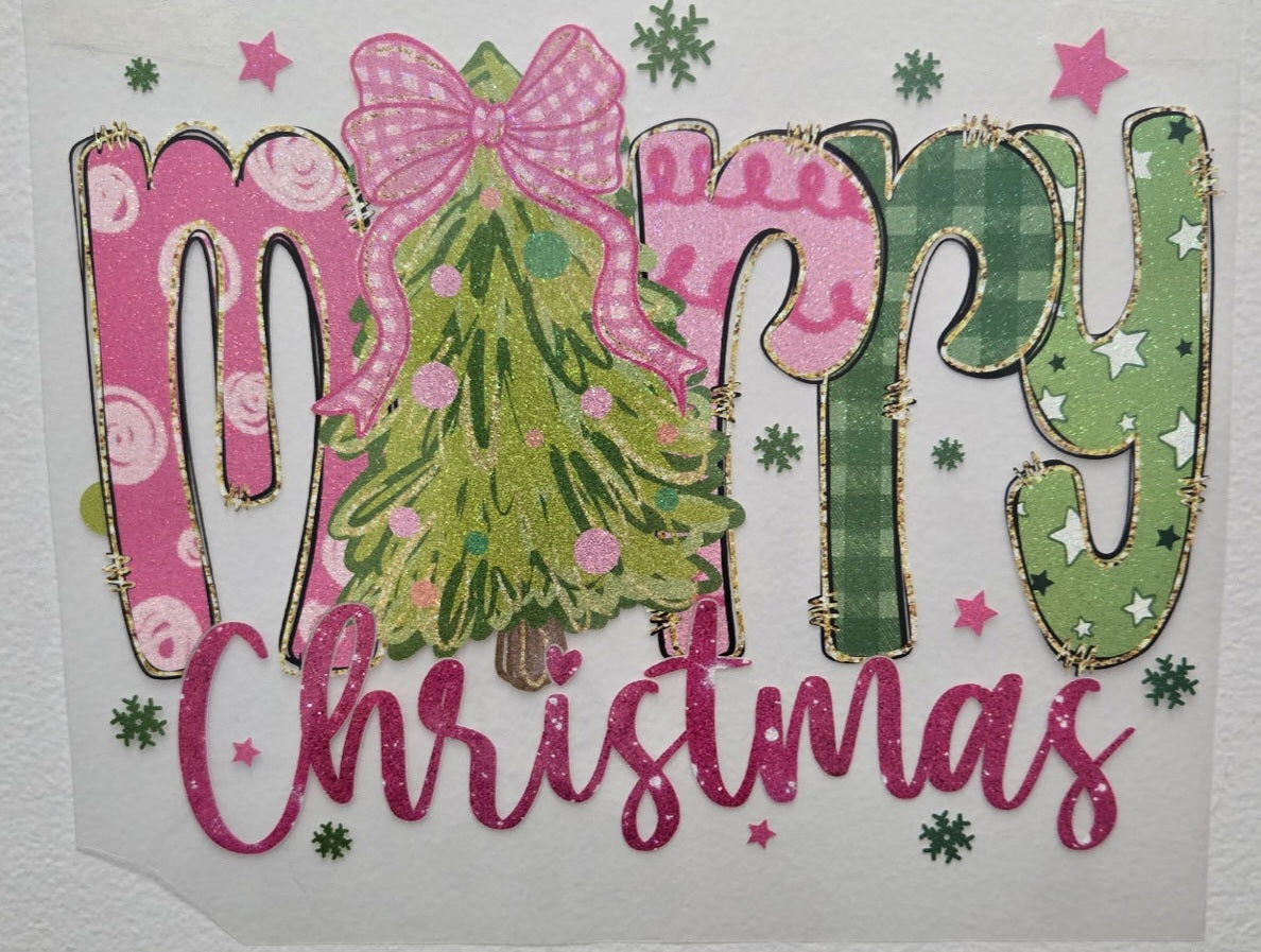 Christmas/Winter DTF transfers